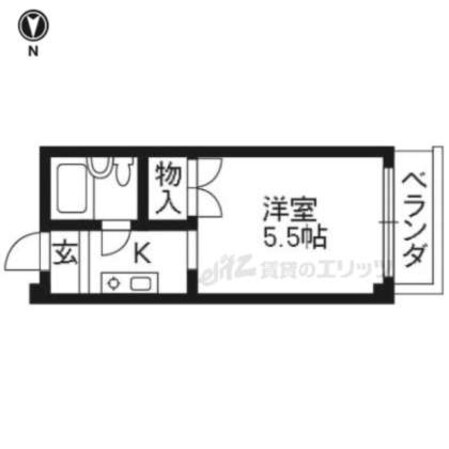 カサブランカ３の物件間取画像